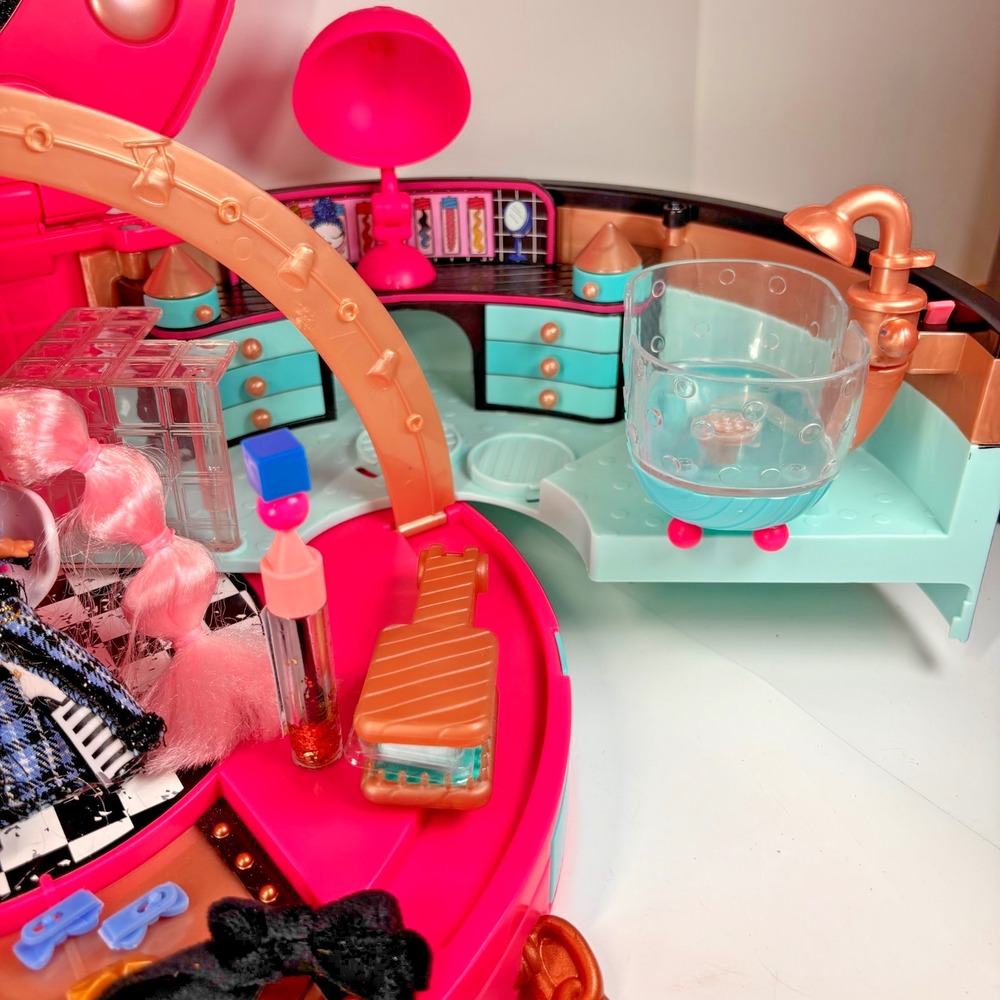 LOL Surprise Hair Beauty Salon Doll & Playset Accessories Bundle Lot Carry Case - Picture 4 of 12